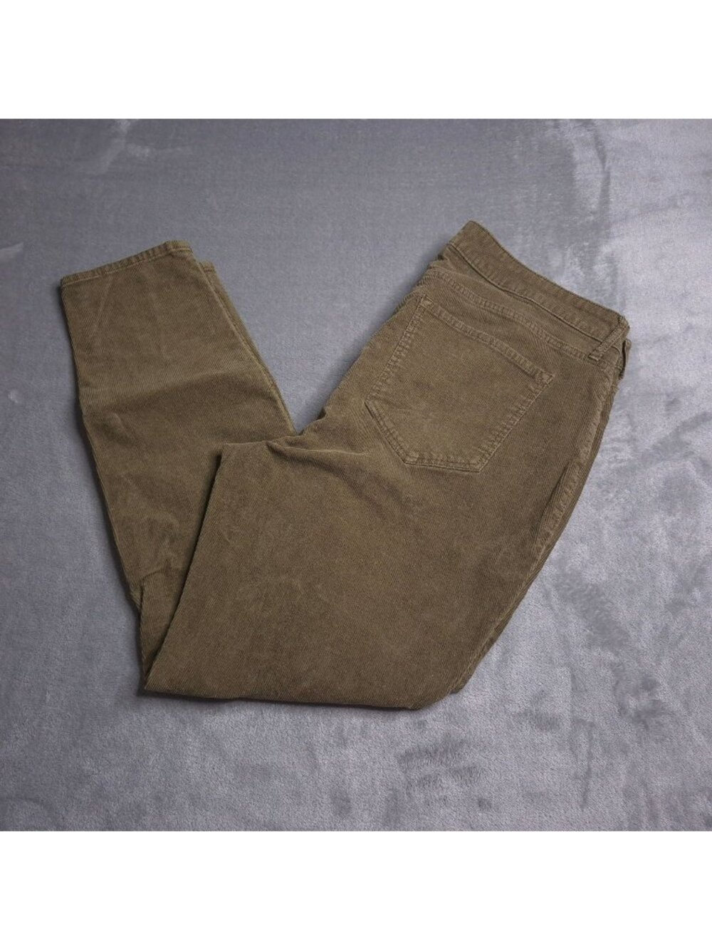 Old Navy Womens High-Rise Rockstar Super Skinny Corduroy Jeans 16 Brown Stretch